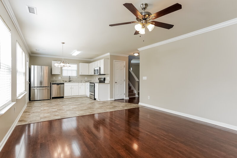 2,160/Mo, 4005 Bearmont Place Raleigh, NC 27610 Dining Room View 3