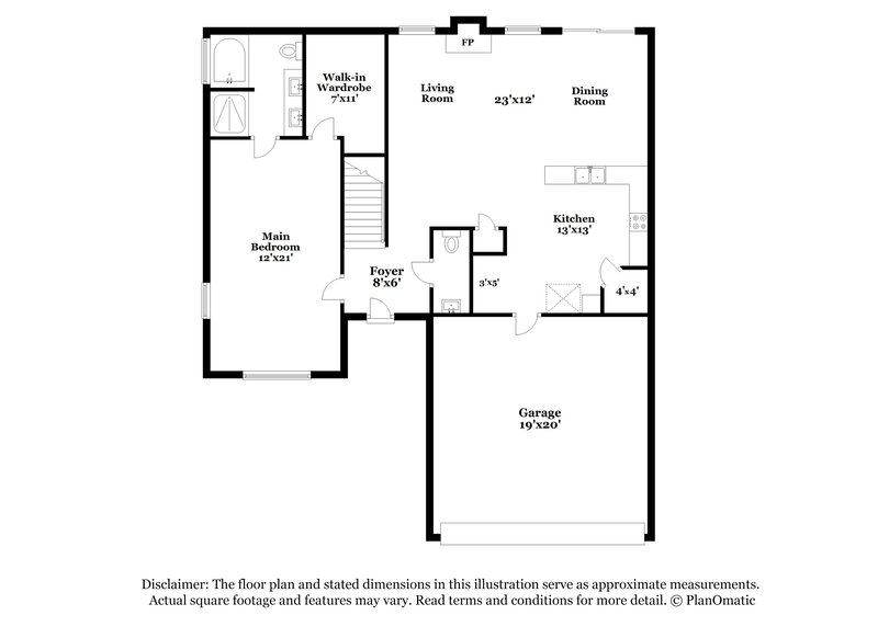 2,255/Mo, 409 Deer Grove Trail Wendell, NC 27591 Floor Plan View