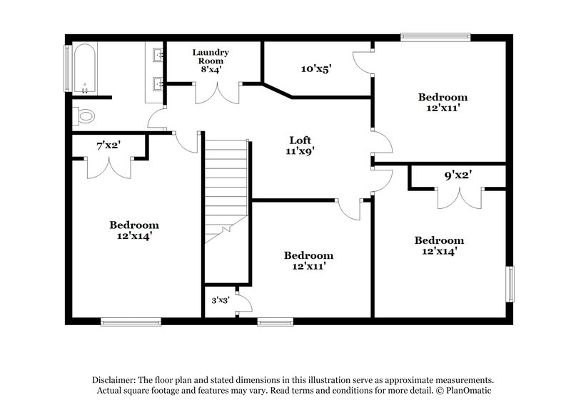 2,255/Mo, 409 Deer Grove Trail Wendell, NC 27591 Floor Plan View 2