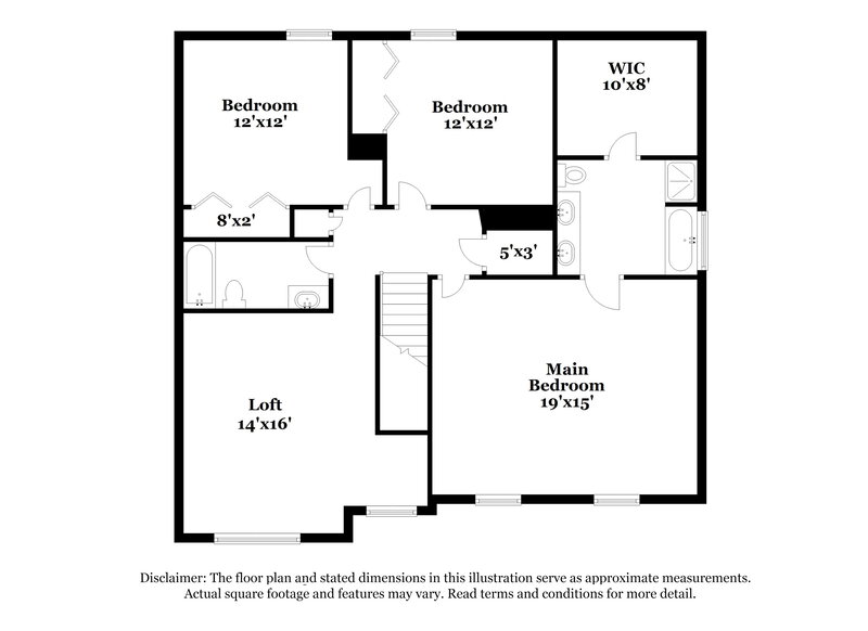 1,880/Mo, 6009 Softwind Dr Clayton, NC 27520 Floor Plan View 2