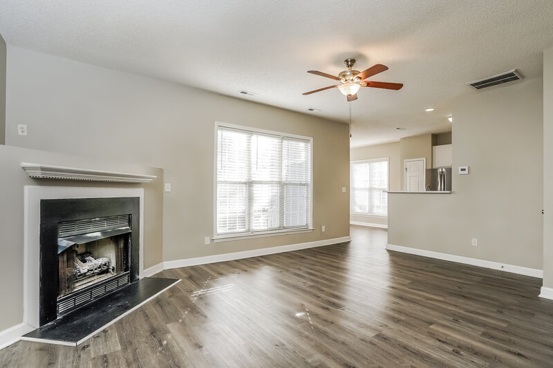 1,855/Mo, 1940 Shadow Glen Dr Raleigh, NC 27604 Living Room View 2