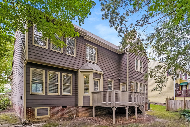 2,165/Mo, 2500 Holbrook Ct Raleigh, NC 27604 Rear View