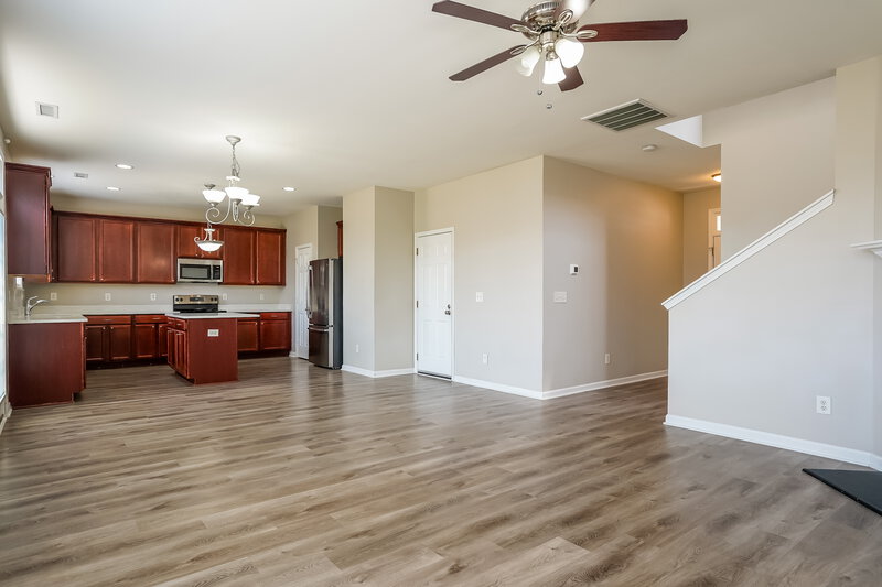 1,970/Mo, 123 Sleeper Car Ln Garner, NC 27529 Living Room View