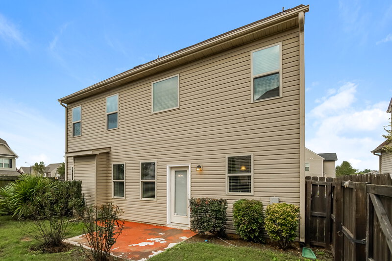 1,880/Mo, 14 Outwater Ridge Dr Garner, NC 27529 Rear View