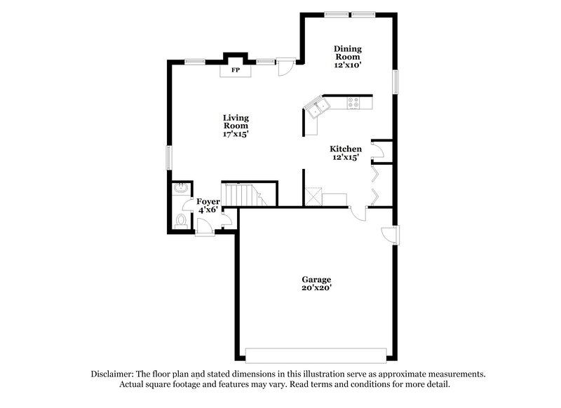 1,925/Mo, 6818 Spanglers Spring Way Raleigh, NC 27610 Floor Plan View