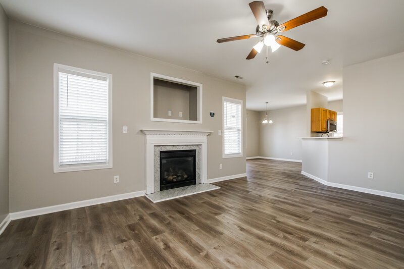 1,925/Mo, 6818 Spanglers Spring Way Raleigh, NC 27610 Living Room View 2