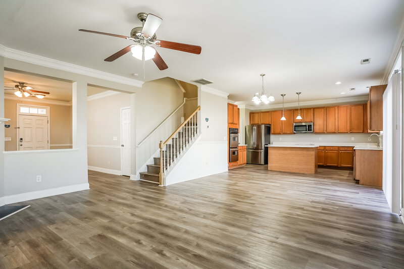 1,900/Mo, 3412 Opequon Dr Raleigh, NC 27610 Living Room View