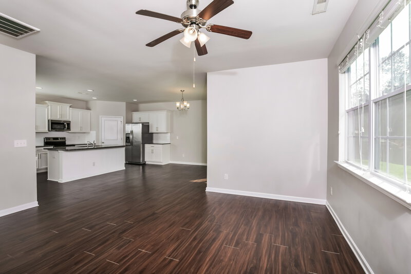 1,880/Mo, 621 Rose Mallow Drive Zebulon, NC 27597 Living Room View 2