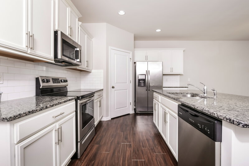 1,880/Mo, 621 Rose Mallow Drive Zebulon, NC 27597 Kitchen View 2