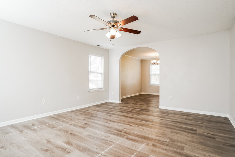 1,700/Mo, 4409 Cobble Creek Ln Raleigh, NC 27616 Living Room View
