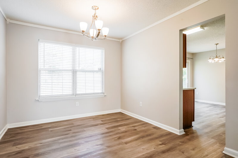 1,700/Mo, 4409 Cobble Creek Ln Raleigh, NC 27616 Dining Room View
