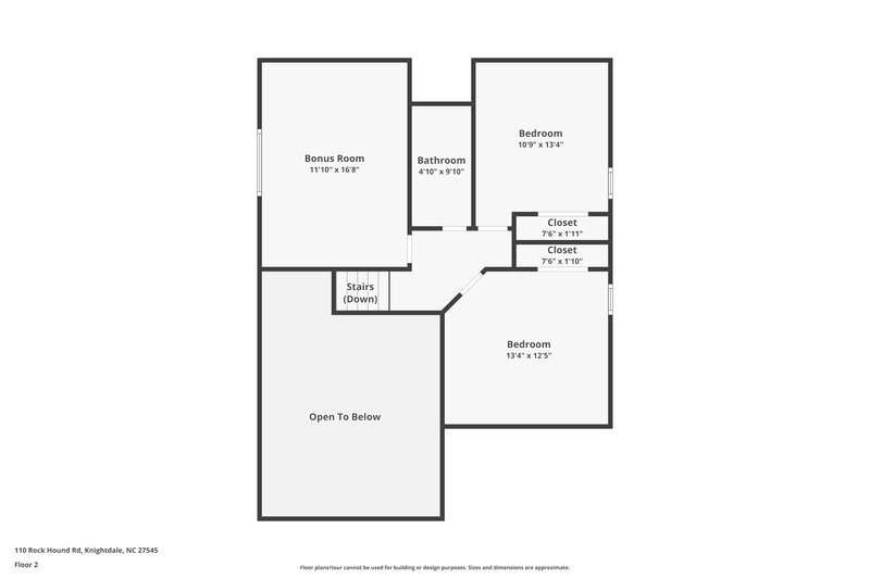 2,170/Mo, 110 Rock Hound Rd Knightdale, NC 27545 Floor Plan View 2