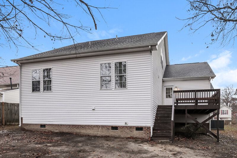 2,170/Mo, 110 Rock Hound Rd Knightdale, NC 27545 Rear View