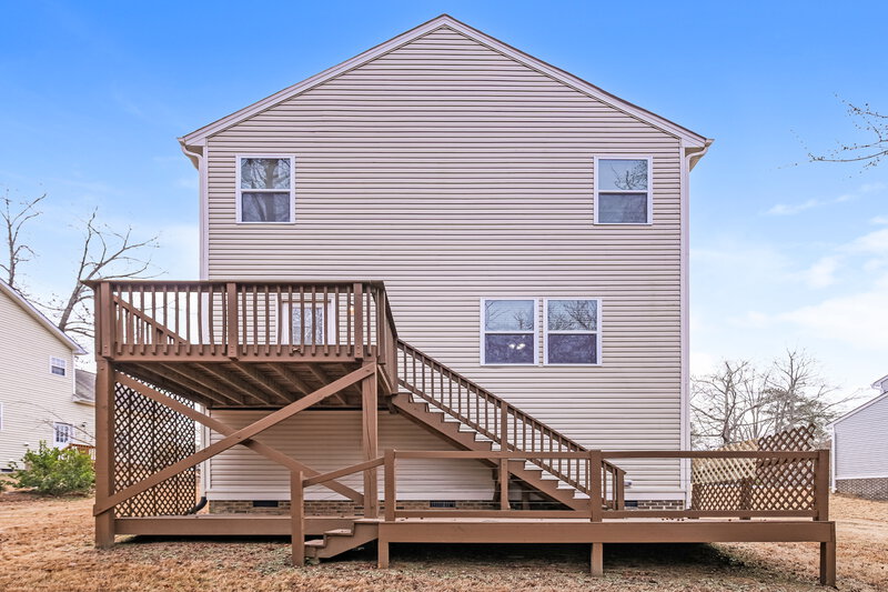 1,910/Mo, 559 Green Willow Circle Wendell, NC 27591 Rear View