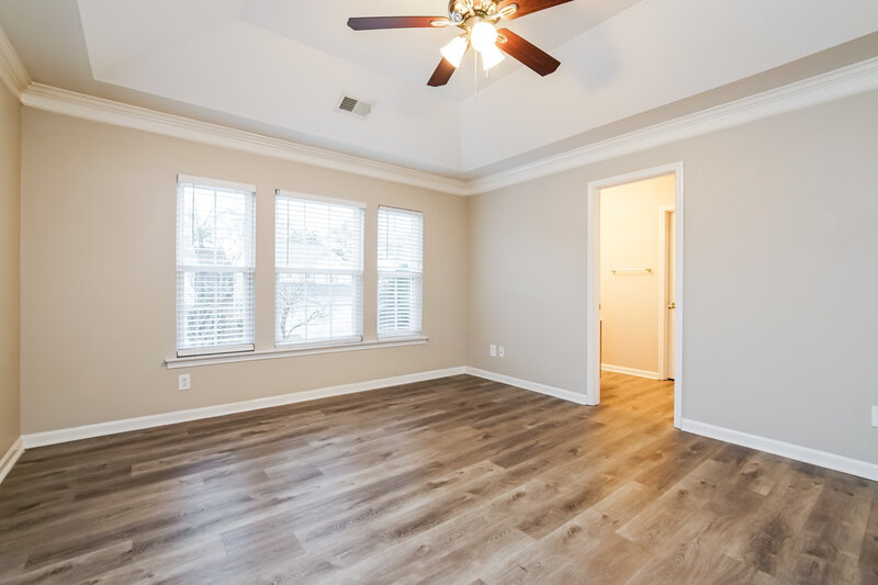 1,915/Mo, 3651 Marshlane Way Raleigh, NC 27610 Main Bedroom View 2