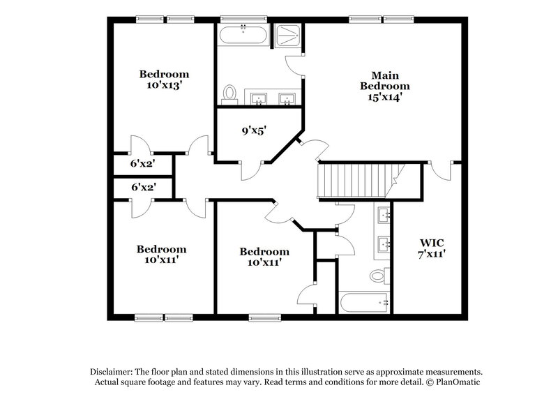 2,185/Mo, 900 Sandyhill Rd Wendell, NC 27591 Floorplan View 2