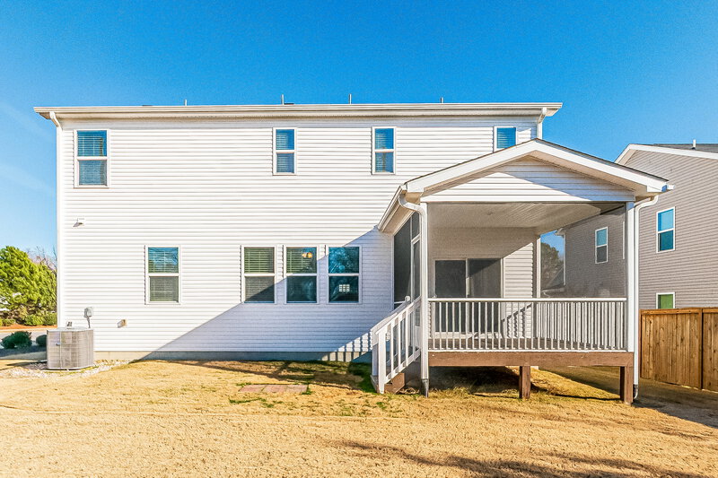 2,410/Mo, 231 Pilsen Dr Fuquay Varina, NC 27526 Rear View