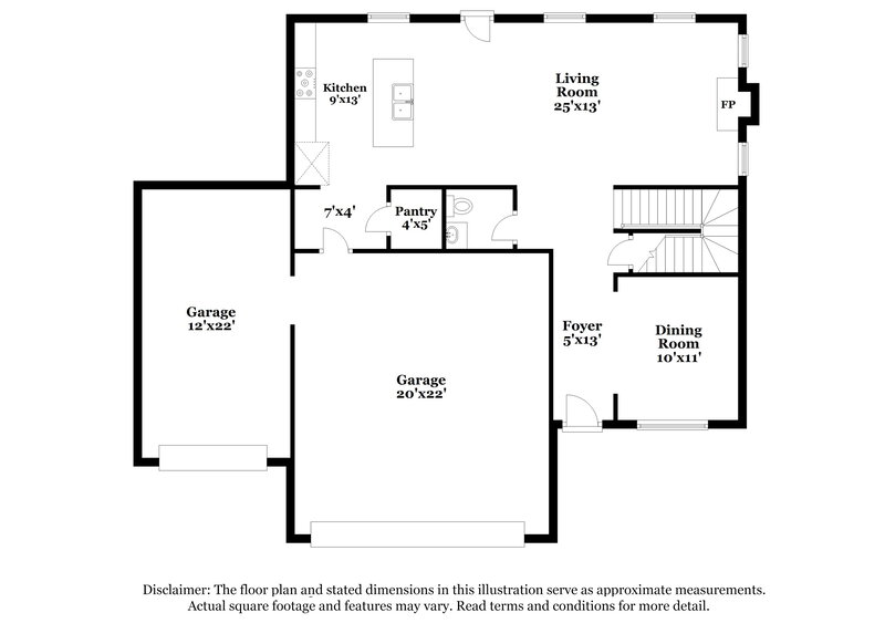 2,465/Mo, 339 Airedale Trail Garner, NC 27529 Floor Plan View