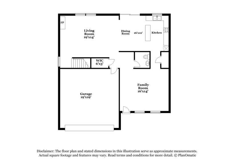1,825/Mo, 123 Prairie St Clayton, NC 27527 Floorplan View