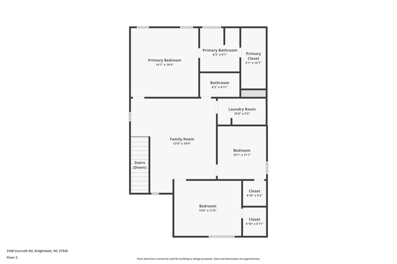 1,920/Mo, 3168 Varcroft Rd Knightdale, NC 27545 Floor Plan View 2