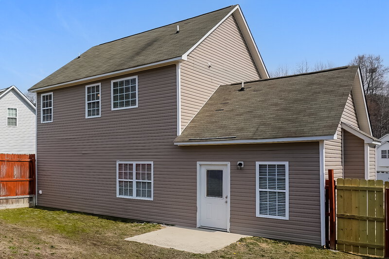 1,925/Mo, 4632 Six Siblings Cir Raleigh, NC 27610 Rear View