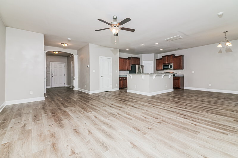 2,205/Mo, 3600 Sunbright Ln Raleigh, NC 27610 Living Room View 2