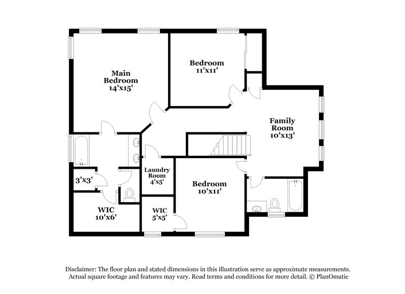 2,195/Mo, 5716 Enoree Ln Raleigh, NC 27616 Floor Plan View 2