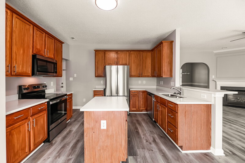 2,195/Mo, 5716 Enoree Ln Raleigh, NC 27616 Kitchen View