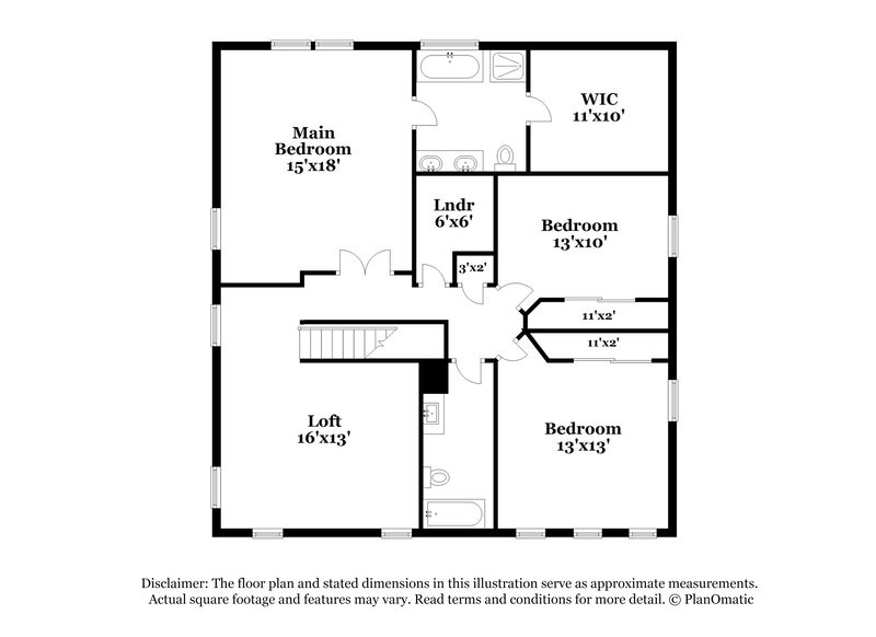 2,185/Mo, 6400 Island Ford Dr Raleigh, NC 27610 Floor Plan View 2