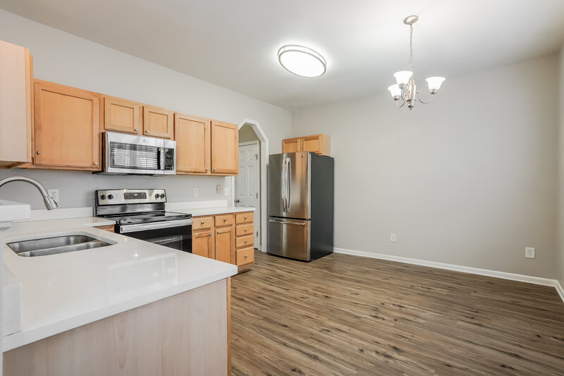 1,995/Mo, 8621 Boysenberry Ln Raleigh, NC 27616 Kitchen View 3