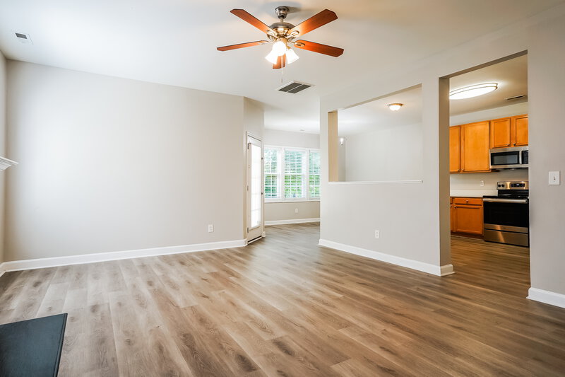 1,995/Mo, 3213 Rendezvous Dr Raleigh, NC 27610 Living Room View 3