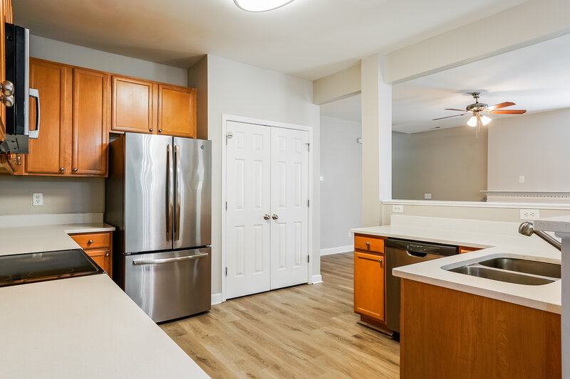 1,995/Mo, 3213 Rendezvous Dr Raleigh, NC 27610 Kitchen View 2
