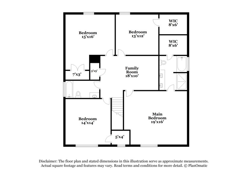 2,470/Mo, 1308 Hosmer Ct Wake Forest, NC 27587 Floorplan View 2