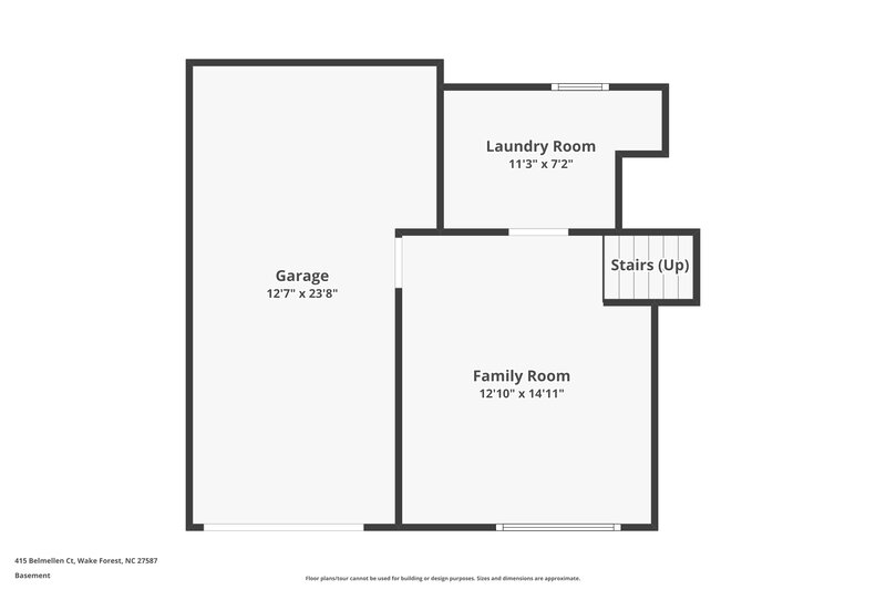 2,830/Mo, 415 Belmellen Ct Wake Forest, NC 27587 Floor Plan View