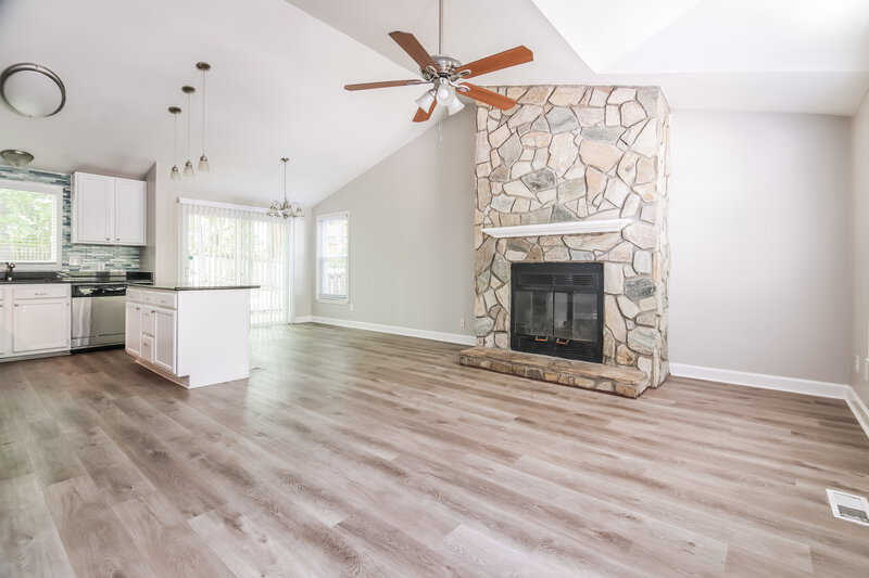 2,830/Mo, 415 Belmellen Ct Wake Forest, NC 27587 Living Room View