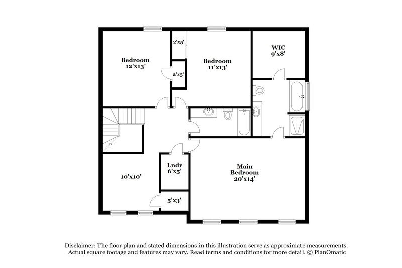 3,420/Mo, 844 Stackhurst Way Wake Forest, NC 27587 Floor Plan View 2
