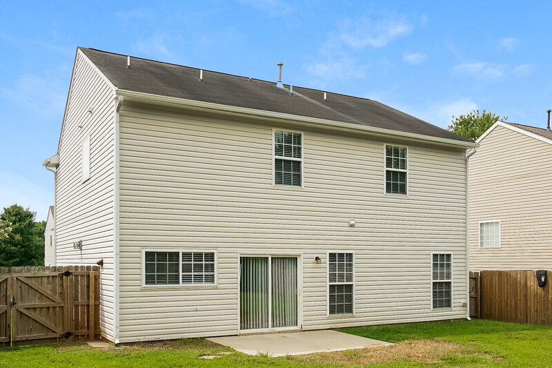3,420/Mo, 844 Stackhurst Way Wake Forest, NC 27587 Rear View