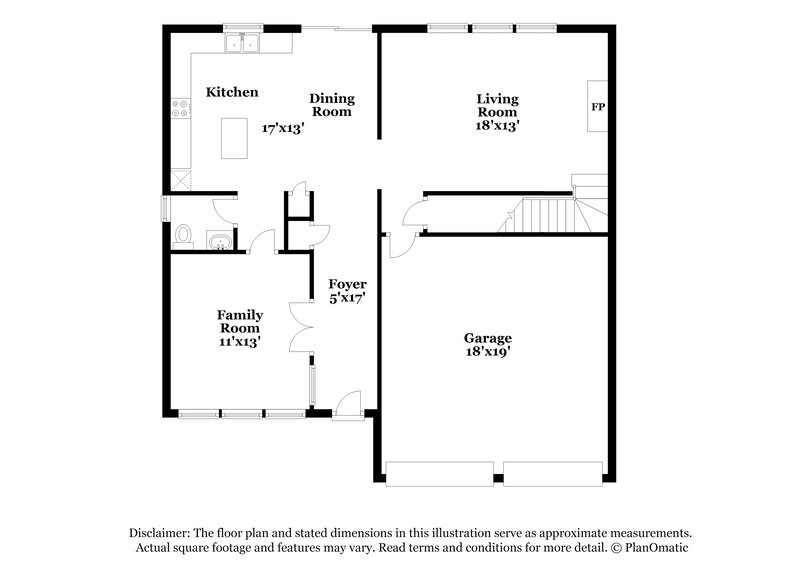 2,215/Mo, 3020 Hayling Dr Raleigh, NC 27610 Floorplan View 2