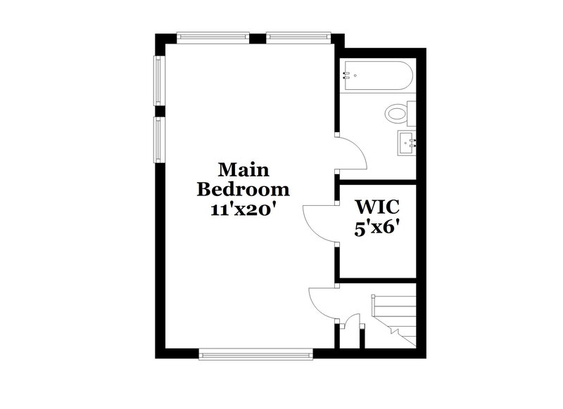 2,030/Mo, 320 Wax Myrtle Ct Cary, NC 27513 Floor Plan View 2