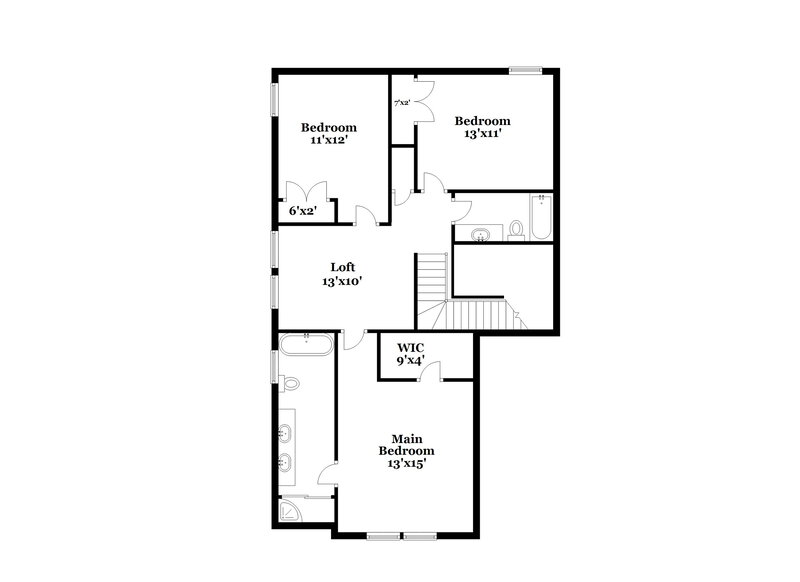 1,980/Mo, 508 McCarthy Dr Clayton, NC 27527 Floor Plan View
