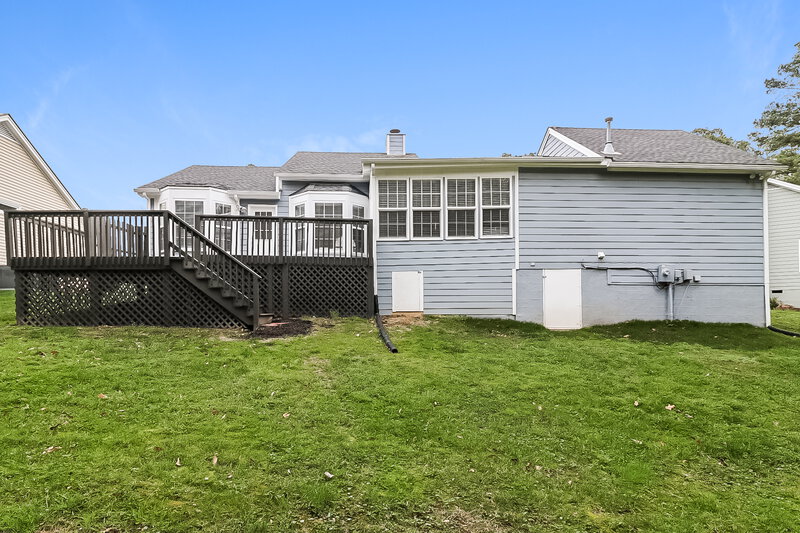 1,940/Mo, 504 Heathwick Dr Knightdale, NC 27545 Rear View