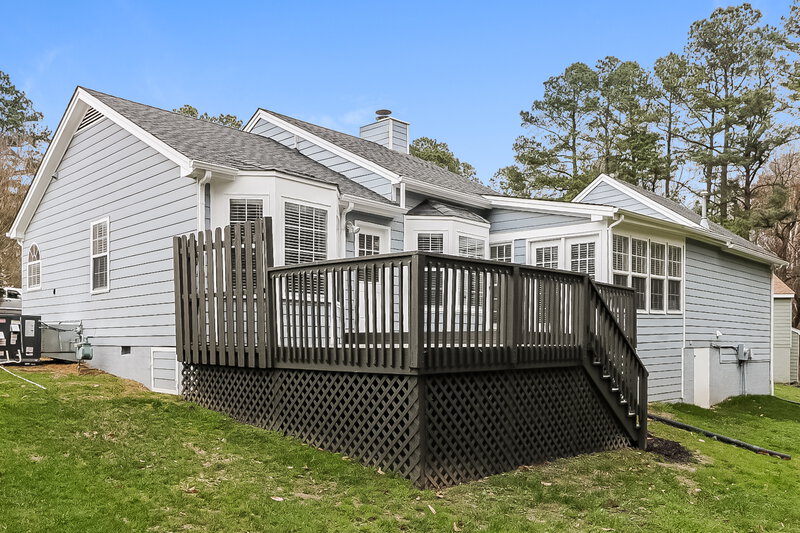 1,940/Mo, 504 Heathwick Dr Knightdale, NC 27545 Rear View 2