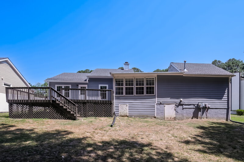 1,925/Mo, 504 Heathwick Dr Knightdale, NC 27545 Rear View