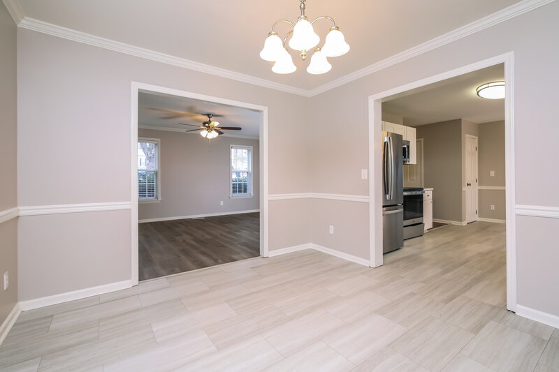 2,155/Mo, 5827 Waterford Landing Ct Raleigh, NC 27610 Dining Room View