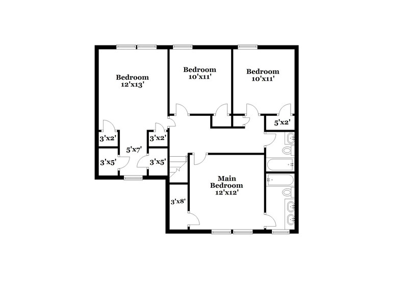 1,890/Mo, 900 Red Oak Tree Dr Fuquay Varina, NC 27526 Floor Plan View 2