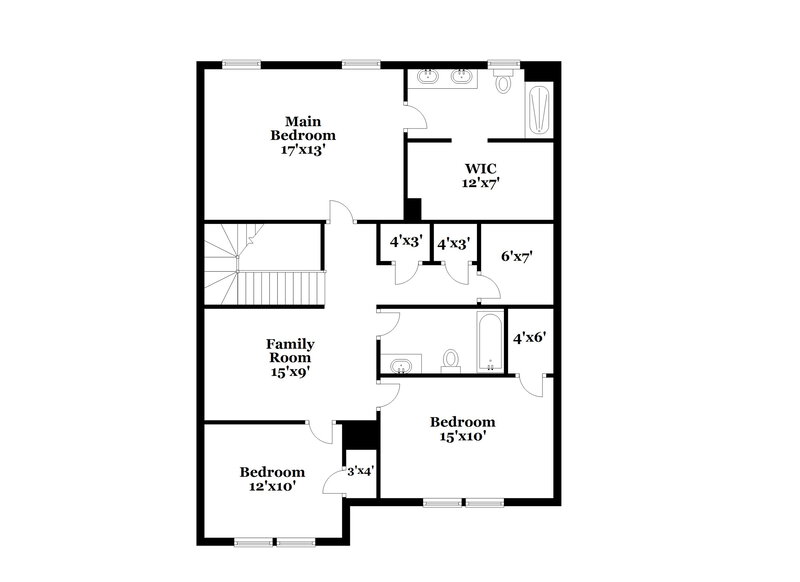 1,880/Mo, 313 Todd Hill Dr Wendell, NC 27591 Floor Plan View 2