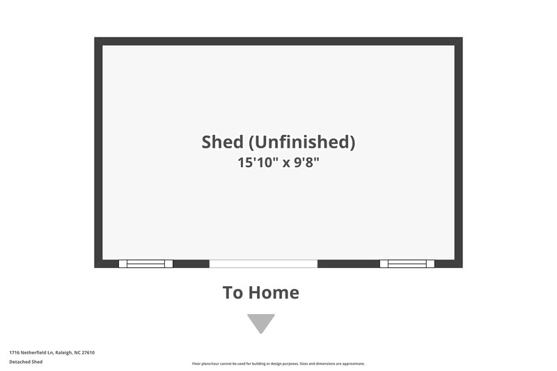 1,840/Mo, 1716 Netherfield Ln Raleigh, NC 27610 Floor Plan View