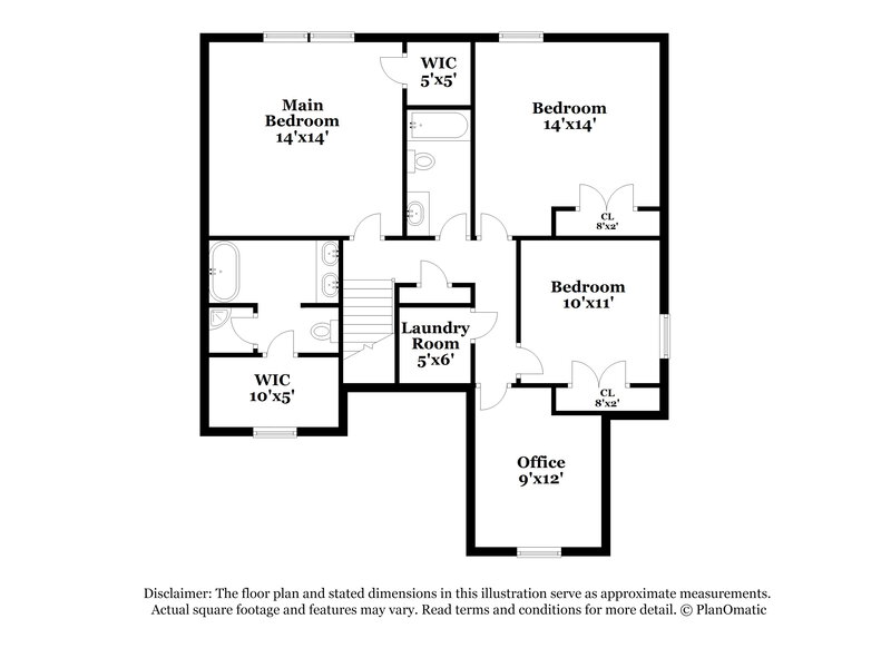 2,060/Mo, 105 Sloan Dr Clayton, NC 27520 Floor Plan View 2