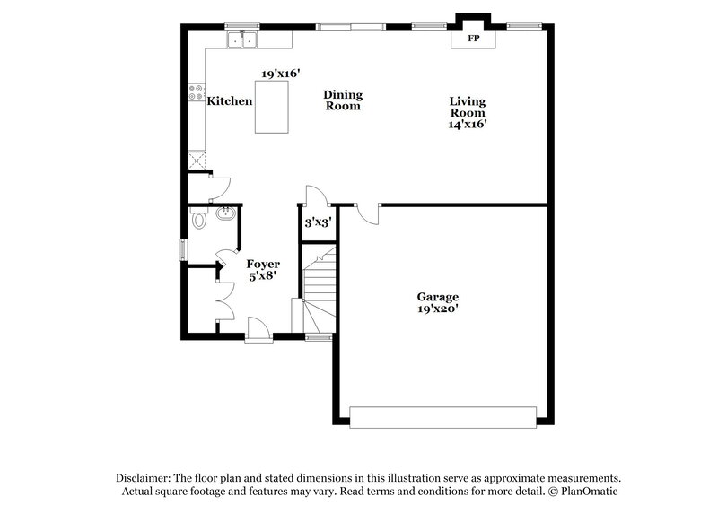 1,945/Mo, 29 Verrazano Place Clayton, NC 27520 Floorplan View