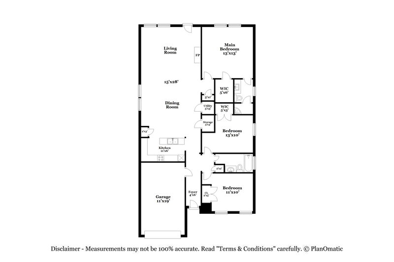 1,775/Mo, 53 Manito Place Clayton, NC 27520 Floor Plan View